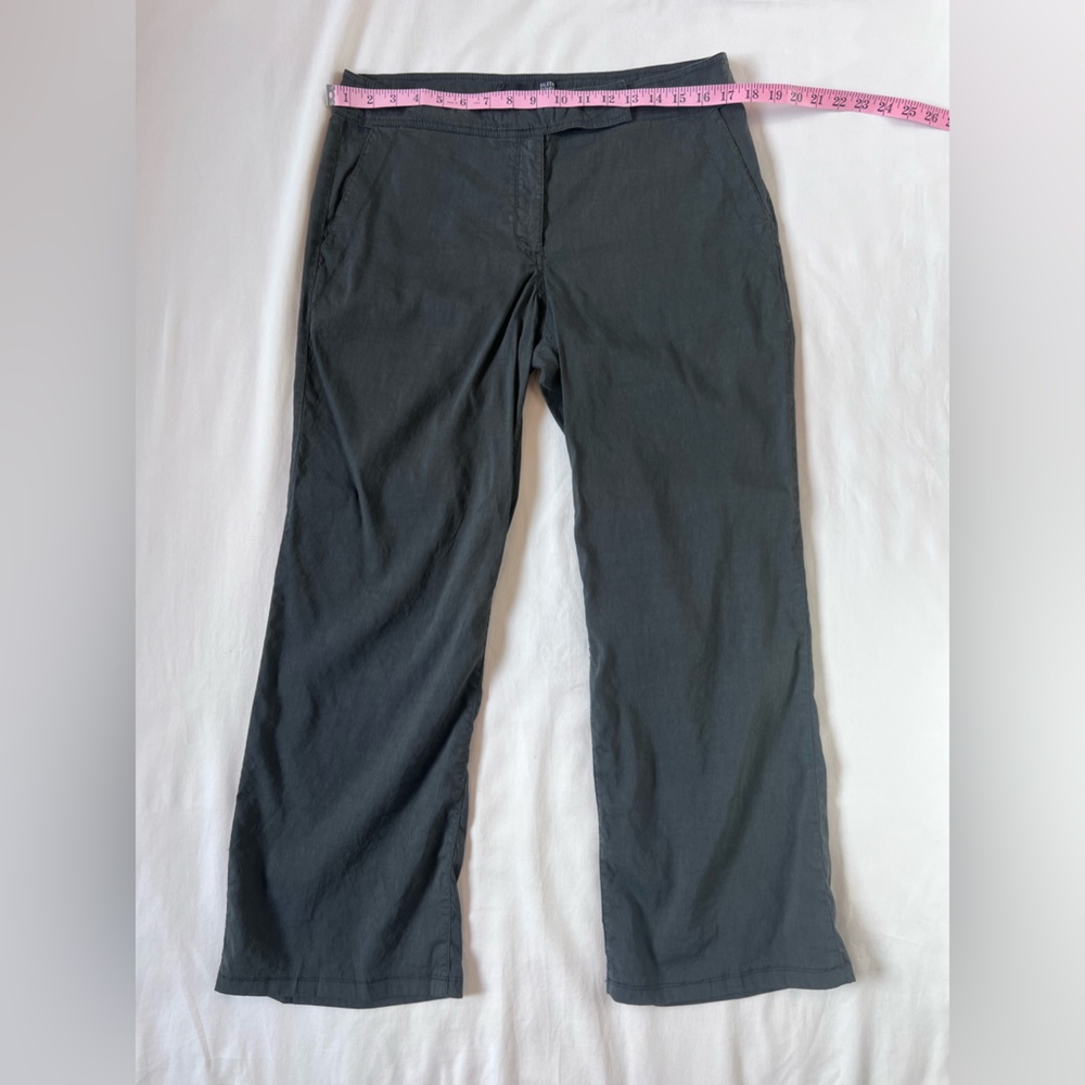 Eileen Fisher Grey Linen Woman’s Pants Slacks